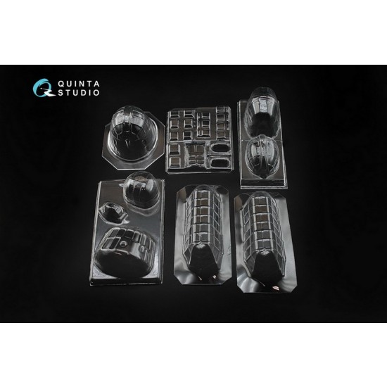 1/72 Pe-8 Vacuformed Clear Canopy for Zvezda Kit #7264 1/72 Pe-8 Vacuformed Clear Canopy for Zvezda Kit #7264