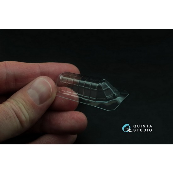 1/72 Pe-8 Vacuformed Clear Canopy for Zvezda Kit #7264 1/72 Pe-8 Vacuformed Clear Canopy for Zvezda Kit #7264