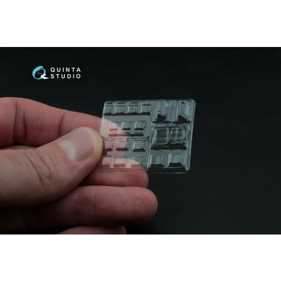 1/72 Pe-8 Vacuformed Clear Canopy for Zvezda Kit #7264 1/72 Pe-8 Vacuformed Clear Canopy for Zvezda Kit #7264