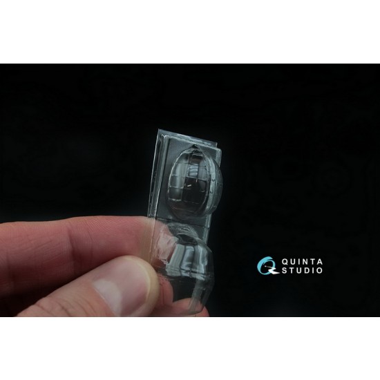 1/72 Pe-8 Vacuformed Clear Canopy for Zvezda Kit #7264 1/72 Pe-8 Vacuformed Clear Canopy for Zvezda Kit #7264