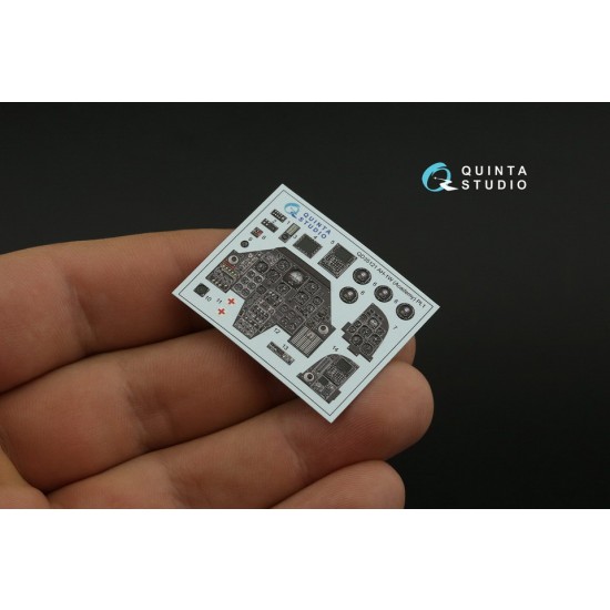 1/35 AH-1W Coloured Interior Detail Parts for Academy kits with Resin parts 1/35 AH-1W Coloured Interior Detail Parts for Academy kits with Resin parts