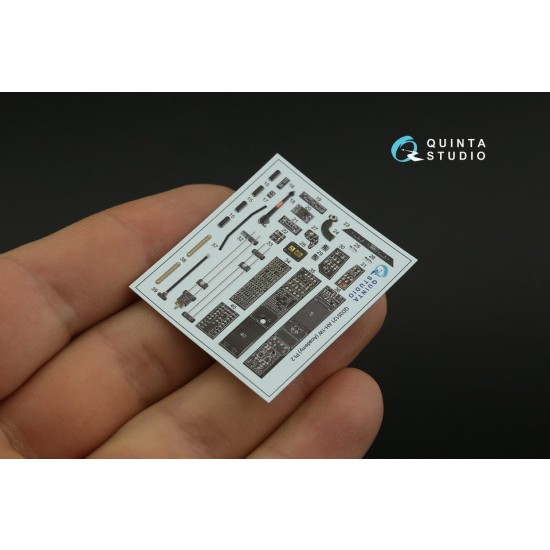 1/35 AH-1W Coloured Interior Detail Parts for Academy kits with Resin parts 1/35 AH-1W Coloured Interior Detail Parts for Academy kits with Resin parts