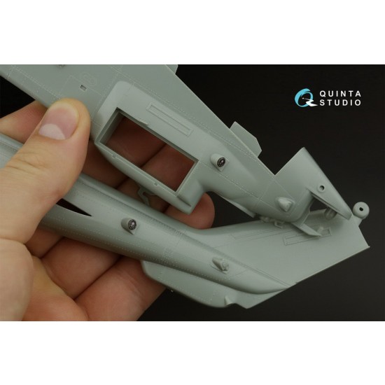 1/35 AH-1W Coloured Interior Detail Parts for Academy kits with Resin parts 1/35 AH-1W Coloured Interior Detail Parts for Academy kits with Resin parts