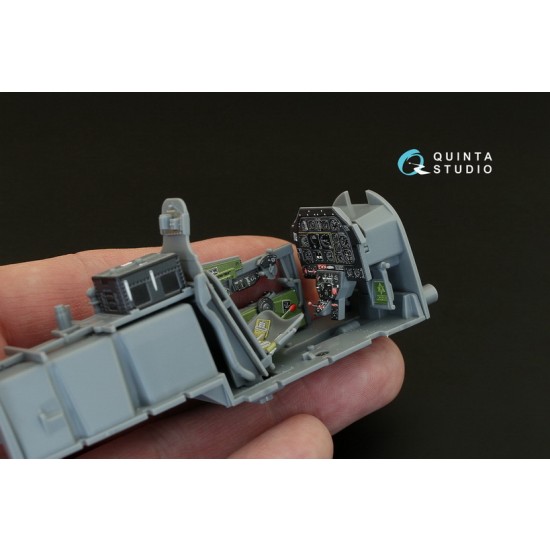 1/32 P-51D Late Interior Detail Set (on decal paper) for Tamiya Kit 1/32 P-51D Late Interior Detail Set (on decal paper) for Tamiya Kit