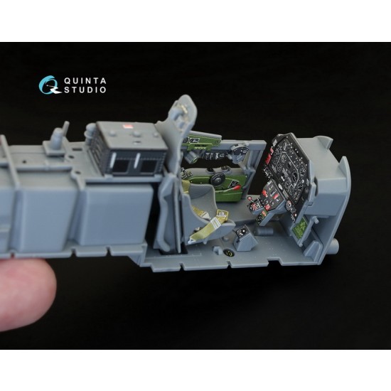 1/32 P-51D Early Interior Detail Set (on decal paper) for Tamiya Kit 1/32 P-51D Early Interior Detail Set (on decal paper) for Tamiya Kit