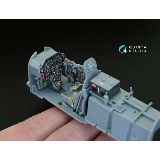 1/32 P-51D Early Interior Detail Set (on decal paper) for Tamiya Kit 1/32 P-51D Early Interior Detail Set (on decal paper) for Tamiya Kit