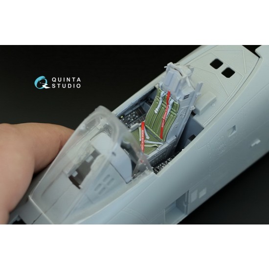1/32 A-10A Interior Detail Set (on decal paper) for Trumpeter Kit 1/32 A-10A Interior Detail Set (on decal paper) for Trumpeter Kit