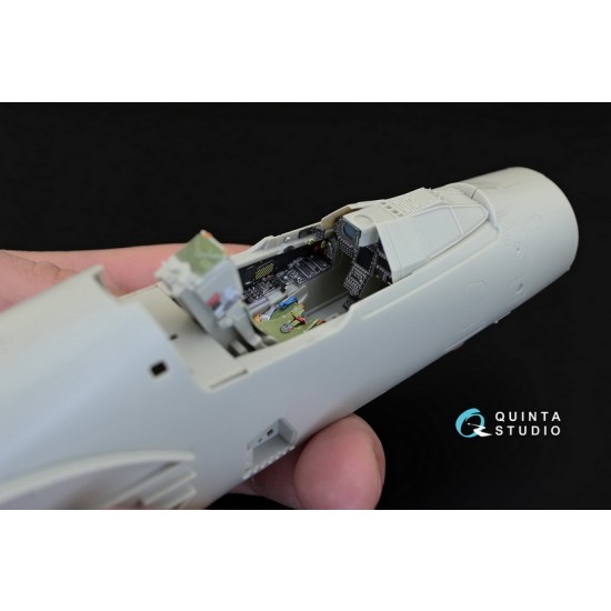 1/32 Mirage 2000-5 Interior Detail Set (on decal paper) for Kitty Hawk Kit 1/32 Mirage 2000-5 Interior Detail Set (on decal paper) for Kitty Hawk Kit