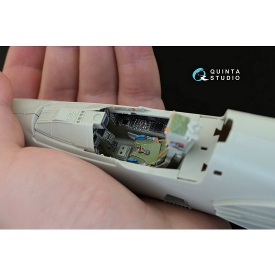 1/32 Mirage 2000-5 Interior Detail Set (on decal paper) for Kitty Hawk Kit 1/32 Mirage 2000-5 Interior Detail Set (on decal paper) for Kitty Hawk Kit