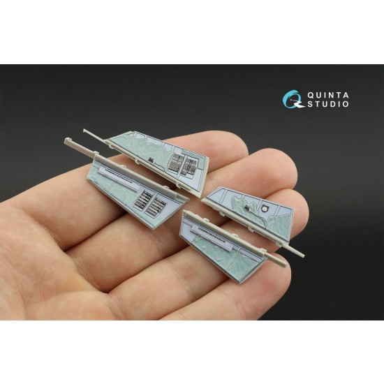 1/32 F-14D Tomcat 3D-Printed & Coloured Interior on Decal Paper for Trumpeter kits 1/32 F-14D Tomcat 3D-Printed & Coloured Interior on Decal Paper for Trumpeter kits