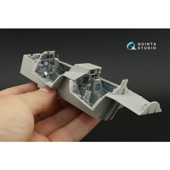 1/32 F-14D Tomcat 3D-Printed & Coloured Interior on Decal Paper for Trumpeter kits 1/32 F-14D Tomcat 3D-Printed & Coloured Interior on Decal Paper for Trumpeter kits