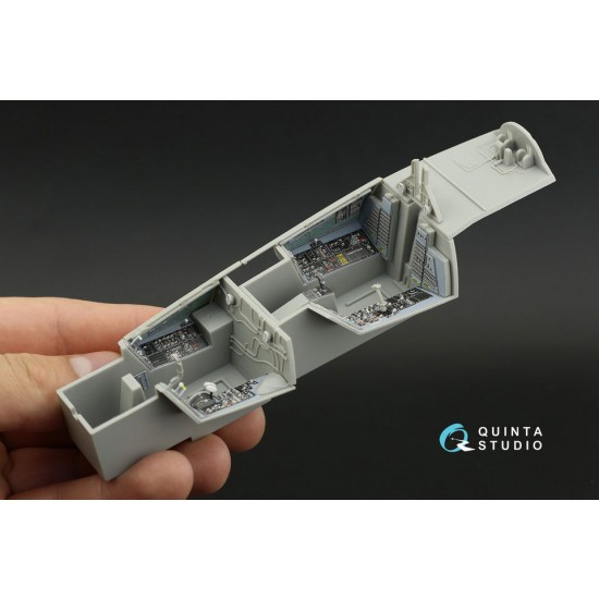 1/32 F-14D Tomcat 3D-Printed & Coloured Interior on Decal Paper for Trumpeter kits 1/32 F-14D Tomcat 3D-Printed & Coloured Interior on Decal Paper for Trumpeter kits