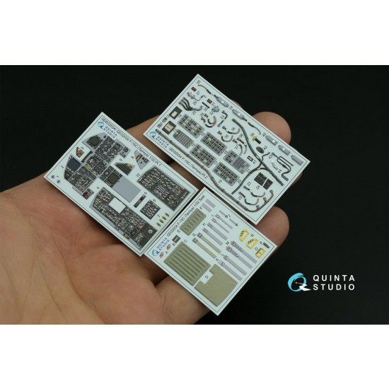 1/32 F-15C Eagle 3D-Printed & Coloured Interior on Decal Paper for Tamiya kits 1/32 F-15C Eagle 3D-Printed & Coloured Interior on Decal Paper for Tamiya kits