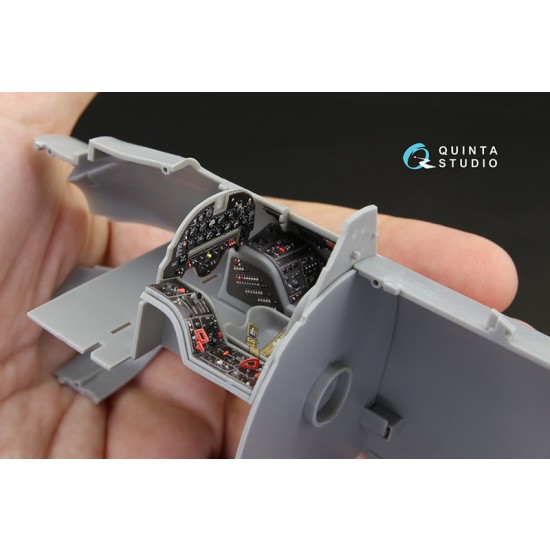 1/32 A-1H Skyraider 3D-Printed & Coloured Interior Decals for Trumpeter kit 1/32 A-1H Skyraider 3D-Printed & Coloured Interior Decals for Trumpeter kit
