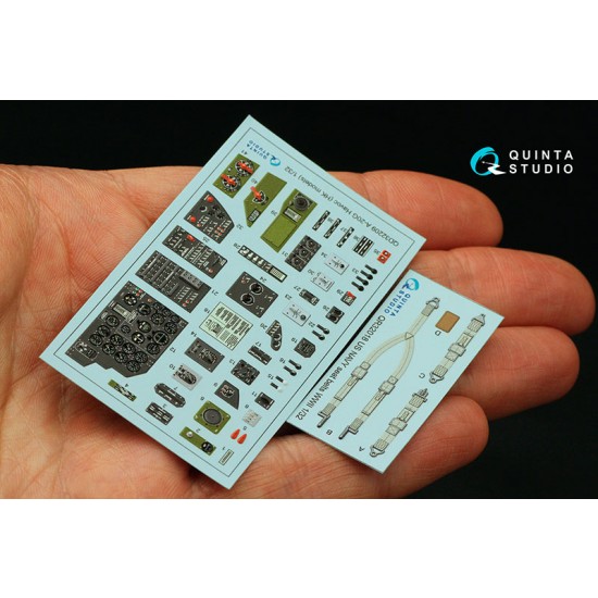 1/32 A-20G Havoc Coloured Interior Detail Parts for HK Models 1/32 A-20G Havoc Coloured Interior Detail Parts for HK Models