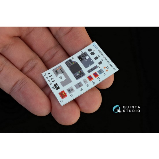 1/35 Mrap Typhoon-K Interior Detail Set (on decal paper) for Zvezda Kits 1/35 Mrap Typhoon-K Interior Detail Set (on decal paper) for Zvezda Kits