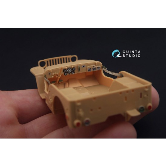 1/35 Willys MB 3D-Printed & Coloured Interior Decals for all kit 1/35 Willys MB 3D-Printed & Coloured Interior Decals for all kit