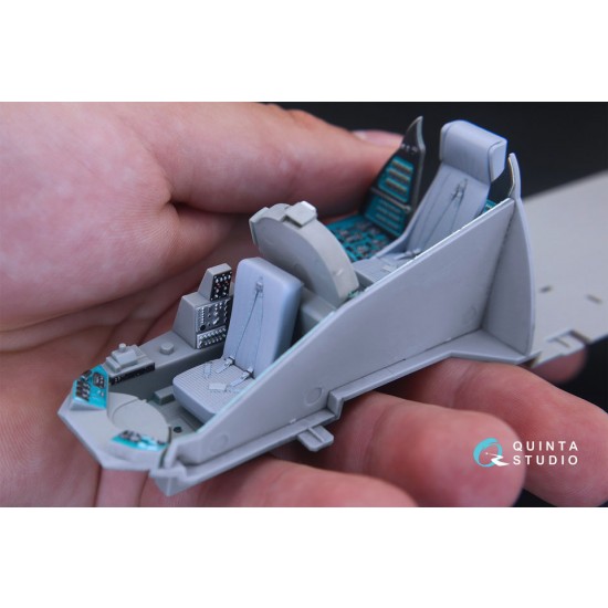 1/35 Mi-24V 3D-Printed & Coloured Interior Decals for Trumpeter kit 1/35 Mi-24V 3D-Printed & Coloured Interior Decals for Trumpeter kit