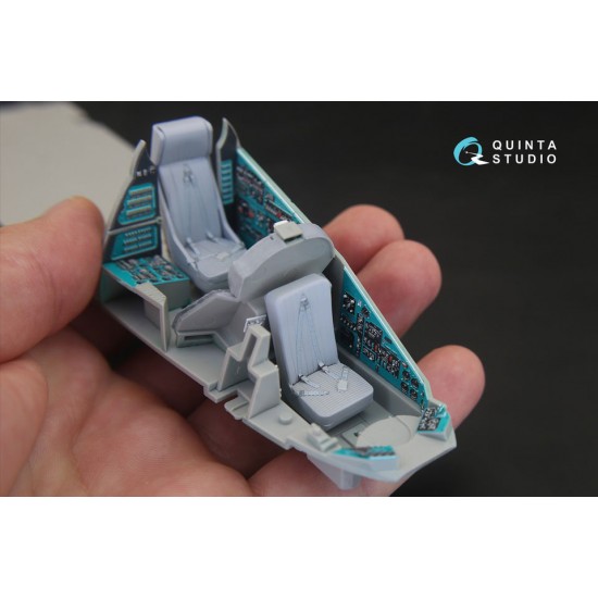 1/35 Mi-24V 3D-Printed & Coloured Interior Decals for Trumpeter kit 1/35 Mi-24V 3D-Printed & Coloured Interior Decals for Trumpeter kit
