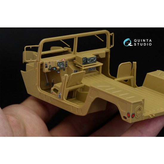 1/35 HUMVEE Family 3D-Printed & Coloured Interior on Decal Paper for Tamiya kits 1/35 HUMVEE Family 3D-Printed & Coloured Interior on Decal Paper for Tamiya kits