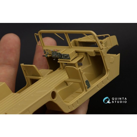 1/35 HUMVEE Family 3D-Printed & Coloured Interior on Decal Paper for Tamiya kits 1/35 HUMVEE Family 3D-Printed & Coloured Interior on Decal Paper for Tamiya kits