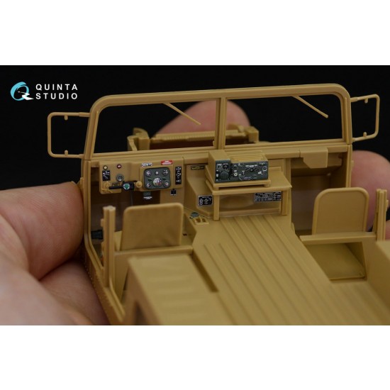 1/35 HUMVEE Family 3D-Printed & Coloured Interior on Decal Paper for Tamiya kits 1/35 HUMVEE Family 3D-Printed & Coloured Interior on Decal Paper for Tamiya kits