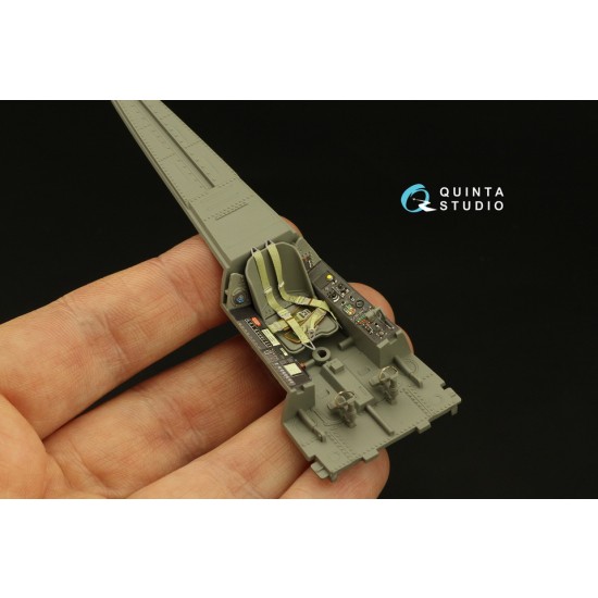 1/35 FW 190A-6 3D-Printed & Coloured Interior on Decal Paper for Border Model kits 1/35 FW 190A-6 3D-Printed & Coloured Interior on Decal Paper for Border Model kits