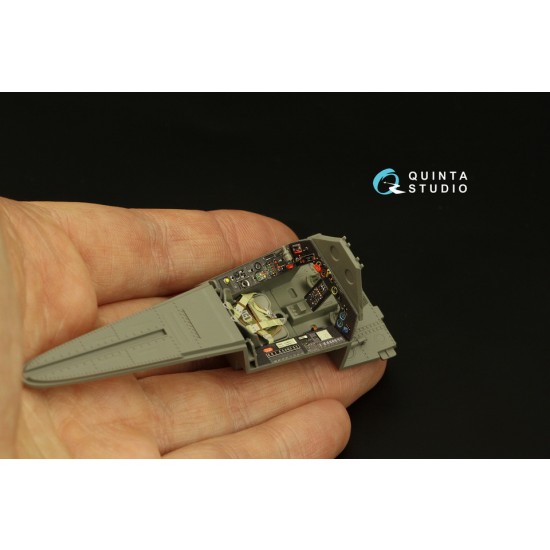 1/35 FW 190A-6 3D-Printed & Coloured Interior on Decal Paper for Border Model kits 1/35 FW 190A-6 3D-Printed & Coloured Interior on Decal Paper for Border Model kits