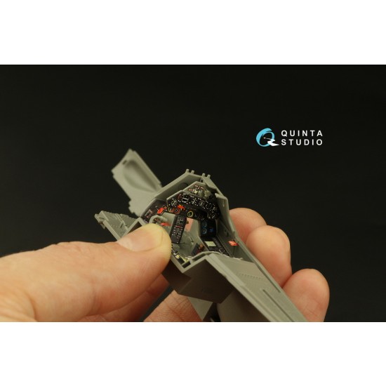 1/35 FW 190A-6 3D-Printed & Coloured Interior on Decal Paper for Border Model kits 1/35 FW 190A-6 3D-Printed & Coloured Interior on Decal Paper for Border Model kits