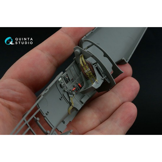 1/35 Spitfire Mk. Vb Coloured Interior Detail Parts for Border Model 1/35 Spitfire Mk. Vb Coloured Interior Detail Parts for Border Model