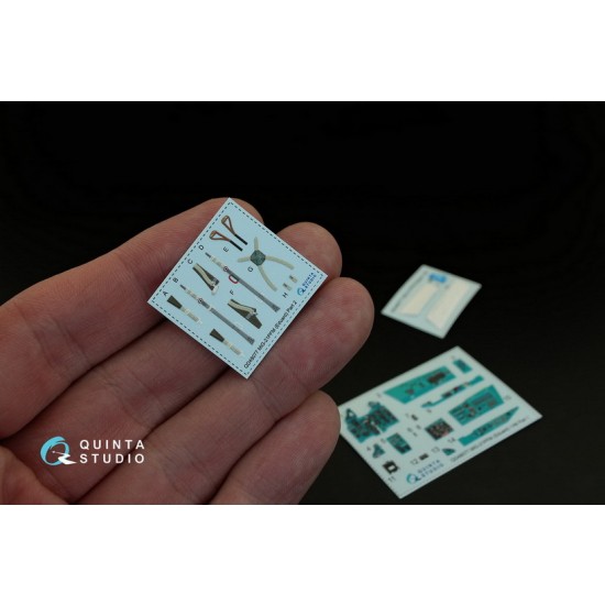 1/48 Yak-1 Early Production Interior Detail Set (on decal paper) 1/48 Yak-1 Early Production Interior Detail Set (on decal paper)
