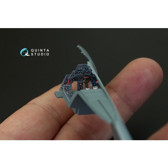 1/48 Yak-1 Mid. Production Interior Detail Set (on decal paper) 1/48 Yak-1 Mid. Production Interior Detail Set (on decal paper)