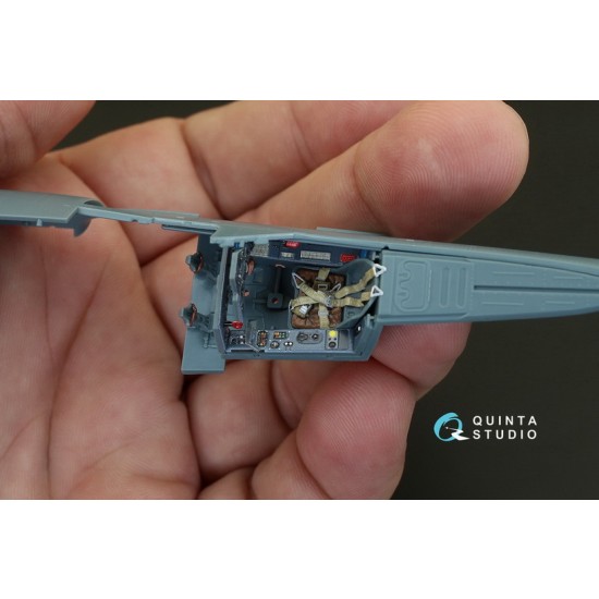 1/48 Yak-1 Mid. Production Interior Detail Set (on decal paper) 1/48 Yak-1 Mid. Production Interior Detail Set (on decal paper)