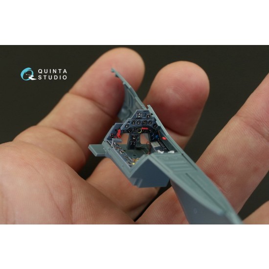 1/48 Yak-1 Mid. Production Interior Detail Set (on decal paper) 1/48 Yak-1 Mid. Production Interior Detail Set (on decal paper)