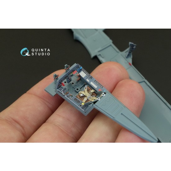 1/48 Yak-1 Mid. Production Interior Detail Set (on decal paper) 1/48 Yak-1 Mid. Production Interior Detail Set (on decal paper)