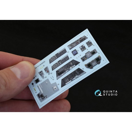 1/48 Pe-2 Interior Detail Set (on decal paper) for Zvezda Kits 1/48 Pe-2 Interior Detail Set (on decal paper) for Zvezda Kits
