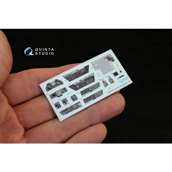 1/48 Pe-2 Interior Detail Set (on decal paper) for Zvezda Kits 1/48 Pe-2 Interior Detail Set (on decal paper) for Zvezda Kits