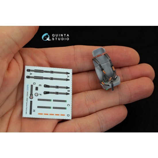 1/48 I-16 Type 5 Interior Conversion Set (on decal paper) for Type 10 Kits 1/48 I-16 Type 5 Interior Conversion Set (on decal paper) for Type 10 Kits