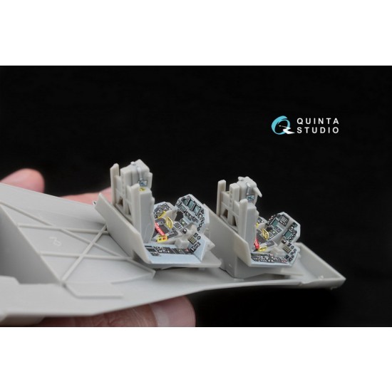 1/48 F-16D Interior Detail Set (on decal paper) for Hasegawa Kit 1/48 F-16D Interior Detail Set (on decal paper) for Hasegawa Kit