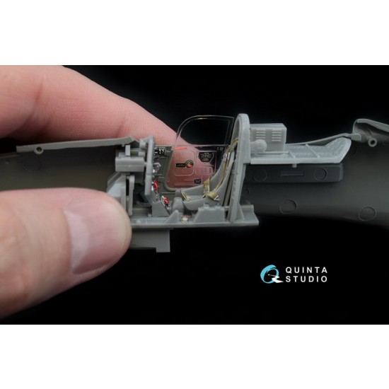 1/48 P-39Q/N Interior Detail Set (on decal paper) for Hasegawa Kit 1/48 P-39Q/N Interior Detail Set (on decal paper) for Hasegawa Kit