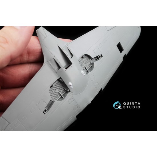 1/48 P-39Q/N Interior Detail Set (on decal paper) for Hasegawa Kit 1/48 P-39Q/N Interior Detail Set (on decal paper) for Hasegawa Kit