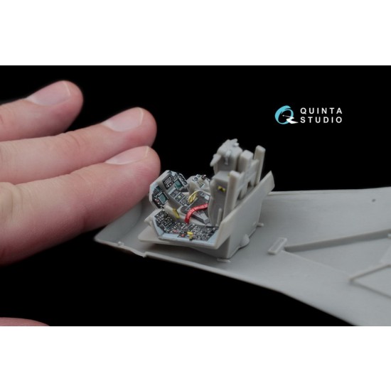 1/48 F-16C Interior Detail Set (on decal paper) for Hasegawa Kit 1/48 F-16C Interior Detail Set (on decal paper) for Hasegawa Kit