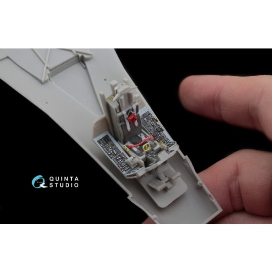 1/48 F-16C Interior Detail Set (on decal paper) for Hasegawa Kit 1/48 F-16C Interior Detail Set (on decal paper) for Hasegawa Kit