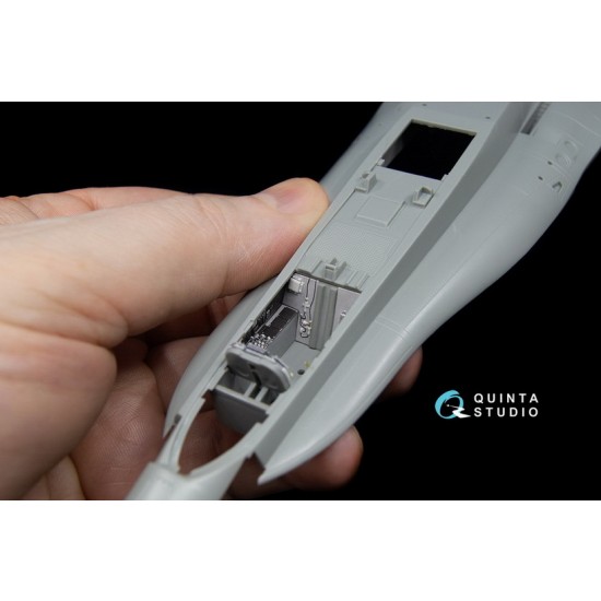 1/48 F/A-18C Late Interior Detail Set (on decal paper) for Kinetic Kit 1/48 F/A-18C Late Interior Detail Set (on decal paper) for Kinetic Kit