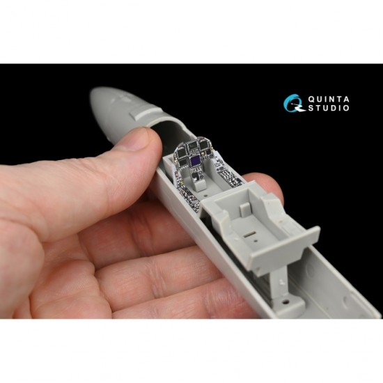 1/48 F/A-18E Interior Detail Set (on decal paper) for Hasegawa Kit 1/48 F/A-18E Interior Detail Set (on decal paper) for Hasegawa Kit