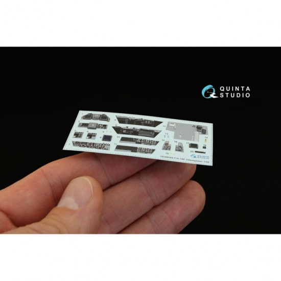 1/48 F/A-18E Interior Detail Set (on decal paper) for Hasegawa Kit 1/48 F/A-18E Interior Detail Set (on decal paper) for Hasegawa Kit