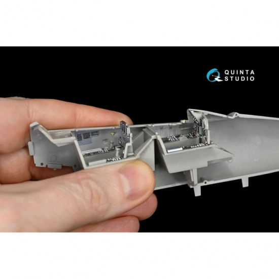 1/48 F-15E Interior Detail Set (on decal paper) for Revell Kit 1/48 F-15E Interior Detail Set (on decal paper) for Revell Kit