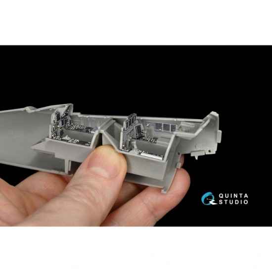 1/48 F-15E Interior Detail Set (on decal paper) for Revell Kit 1/48 F-15E Interior Detail Set (on decal paper) for Revell Kit