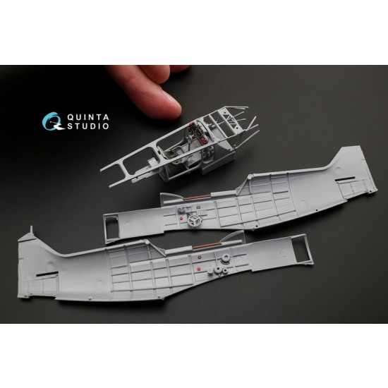 1/48 La-5FN Interior Detail Set (on decal paper) for Zvezda Kit 1/48 La-5FN Interior Detail Set (on decal paper) for Zvezda Kit