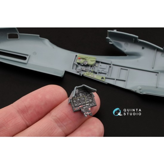 1/48 P-51D Late Interior Detail Set (on decal paper) for Eduard Kit 1/48 P-51D Late Interior Detail Set (on decal paper) for Eduard Kit